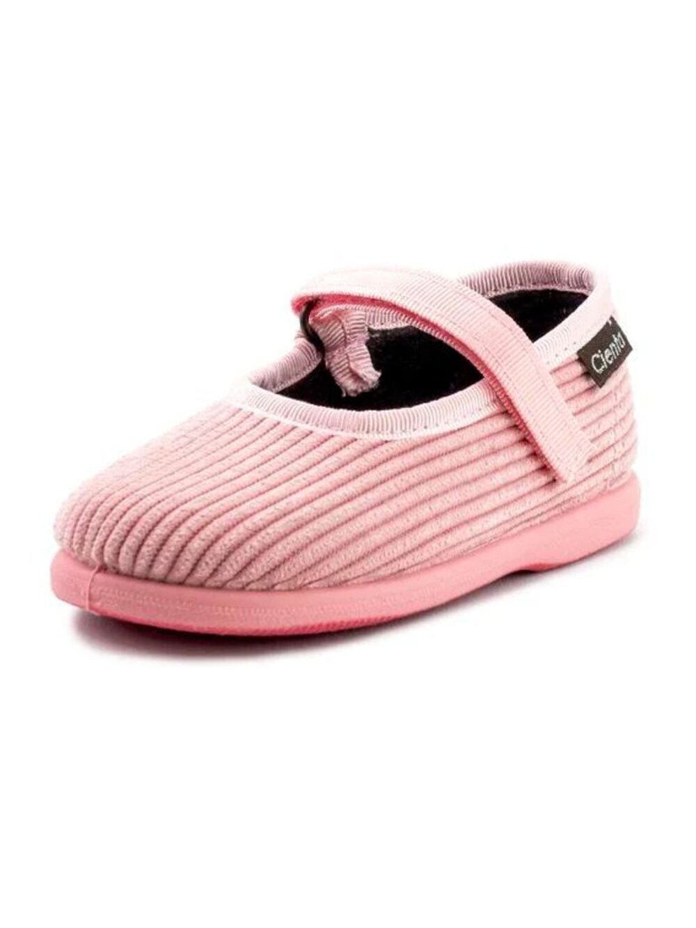 Cienta Corduroy Mary Jane Baby Girl Pink Shoes Made In Spain Size 20 US 5